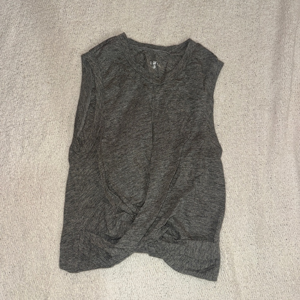 Year of Ours Gray Sleeveless Workout Top